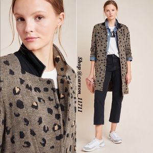 🦄Anthropologie Aldomartins Isabella Sweater Coat
